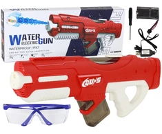 Lean Toys Duży Pistolet Na Wodę Raudona 750ml Akiniai