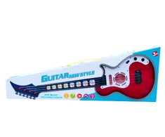 Lean Toys Vaikiška elektrinė gitara su šviesos efektais, 54x17.5x4.5 cm