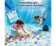 Lean Toys Nardymo žaidimas su vandeniui atspariomis kortelėmis, įvairiaspalvis, 46 vnt.