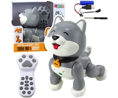Lean Toys Interaktyvus Husky Robotukas su Nuotoliniu Valdymu