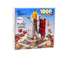 Lean Toys Konstravimo rinkinys vaikams Brick 6in1, 1000 detalių