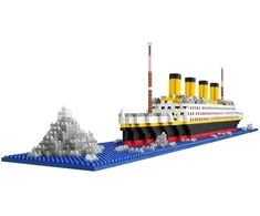 Lean Toys Konstruktorius Laivas Titanic, 1878 detalių