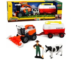 Lean Toys Kombainas su cisterna 36 × 10.5 × 19 cm 4 vnt.