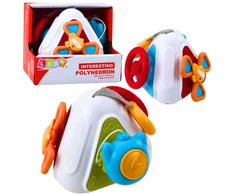 Lean Toys Edukacinis manipuliacinis kubas vaikams 5-in-1