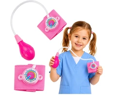 Lean Toys Kraujospūdžio matuoklis rožinis