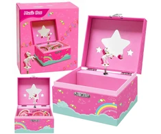 Lean Toys Muzikinė dėžutė rožinė