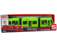Lean Toys Žalias metro modelis su šviesomis ir garsais 1:16
