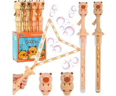 Lean Toys Muilo burbulų lazdelė Capybara 49,5 cm 100 ml