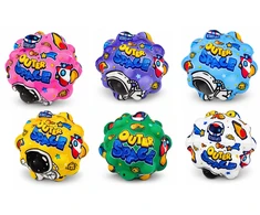 Lean Toys Antistresinis kamuoliukas kosmoso tematika, įvairiaspalvis, Ø 7 cm