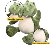 Lean Toys Pliušinis krokodilas 25 cm