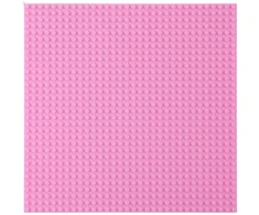 Lean Toys Konstravimo plokštė 40x40 cm, rožinė