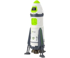 Lean Toys Kosminis laivas su astronautų figūrėlėmis ir šviesos bei garso efektais