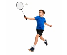 Lean Toys Badmintono rinkinys juodas 2 vnt.