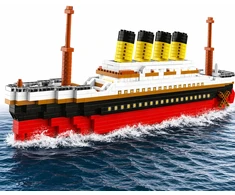 Lean Toys Titaniko modelis 60 cm 3327 vnt.