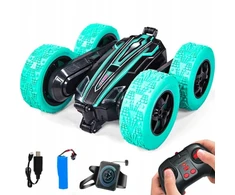 Lean Toys Twister Stunt Car Nuotoliniu būdu valdomas kaskadininkų automobilis