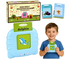 Lean Toys Kortų skaitytuvas mėlynas