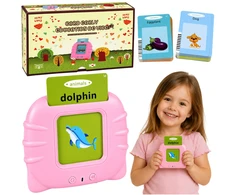 Lean Toys Kortelių skaitytuvas rožinis