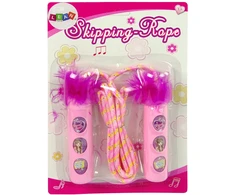 Lean Toys Šokdynė su melodijomis vaikams, rožinė, 150 cm