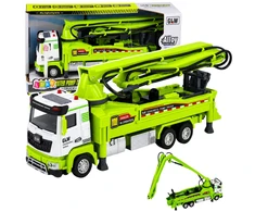 Lean Toys Žaislinis autocisternos modelis su šviesos ir garso efektais, 1:40