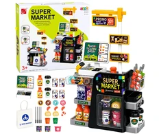 Lean Toys Supermarketas su kasos aparatu 65 vnt.