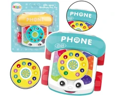 Lean Toys Vilkimo žaislas telefonas vaikams