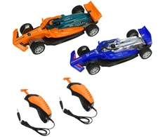 Lean Toys Lenktynių trasa su apšvietimu 3in1 560 cm
