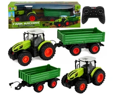 Lean Toys RC traktorius 1:24