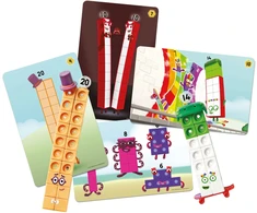 Learning Resources Mokymosi ištekliai – Skaičių blokai – Užduočių rinkinys su skaičiais nuo 11 iki 20 (LSP0950-SCA)