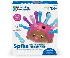 Learning Resources Mokymosi ištekliai – Smulkiosios motorikos ežiukas Spike'as (LSP8904-SCA)