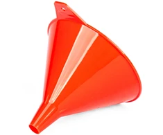 Mažas universalus plastikinis piltuvėlis kurui, skysčiui, vandeniui, 14 cm amio-04041