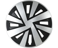 Leoplast Kołpak automobilinis pluton 16" cali juodai-sidabrinis
