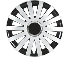 Leoplast Kołpak automobilinis sail 15" cali juodai-sidabrinis