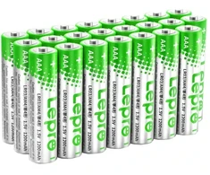 LEPRO 130001-24 AAA R3 Alkaline Batteries, 24-Pack