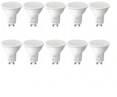 LEPRO 200081-DW-EU-10 GU10 LED Bulb, 4.5W, 345 lm, 6500K, 100°, 10 pcs.