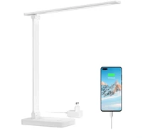 LEPRO 310003 Desk Lamp, 750 lm (Baltas)