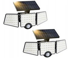 LEPRO 640003-DW-a-2 Solar Street Light with Motion and Twilight Sensors (2-pack)