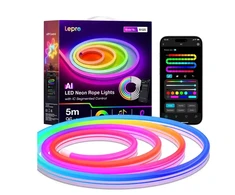 LEPRO N1-5 RGB išmanioji LED juosta, 5 m