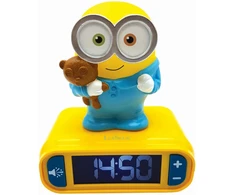 Lexibook,Minions Lexibook - Minions 3D žadintuvas su naktiniu apšvietimu (RL800DES)