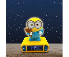 Lexibook,Minions Lexibook - Minions 3D žadintuvas su naktiniu apšvietimu (RL800DES)