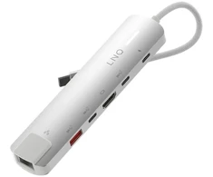 LINQ - 6in1 PRO 140W USB-C daugiaprievadis šakotuvas