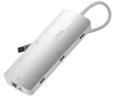 LINQ - 8in1 PRO 140W USB-C daugiaprievadis šakotuvas