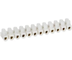 Orno Listwa 12 takelių PRO gnybtų blokas, maks. 4 mm2, PA UL94-V1