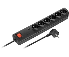 Listwa Apsaugos juostelė viršįtampiams 6xz/u 5m juoda PSF4-605-2