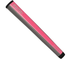 Lizard Skins DSP Ultra golfo rankena – PG75 – neoninė rožinė / grafito pilka – 38,4 mm