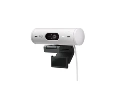 „Logitech Brio 500 Full HD“ internetinė kamera, USB-C, gelsvai balta