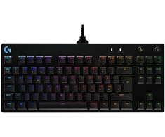 „Logitech G PRO“ mechaninė žaidimų klaviatūra – juoda – USB – Šiaurės šalių