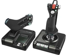 Logitech - G Saitek X52 Pro skrydžio valdymo sistema