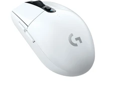 „Logitech G305“ belaidė žaidimų pelė, balta