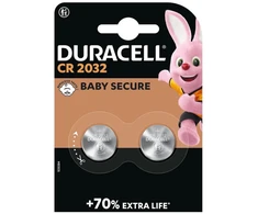 LP Duracell ličio baterijos DL2032 2 vnt./blisteryje