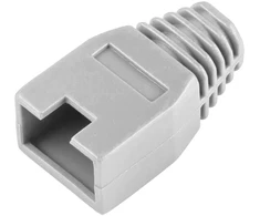 LP Guminis dangtelis 8p8c RJ45 kištukui, pilkas
